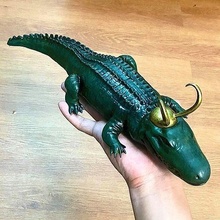 alligator loki - tv series marvel comics ironman sylvie laufeydottir kid 2021 bust figure crocodile animal art sculptures 3d print model - Mito3D