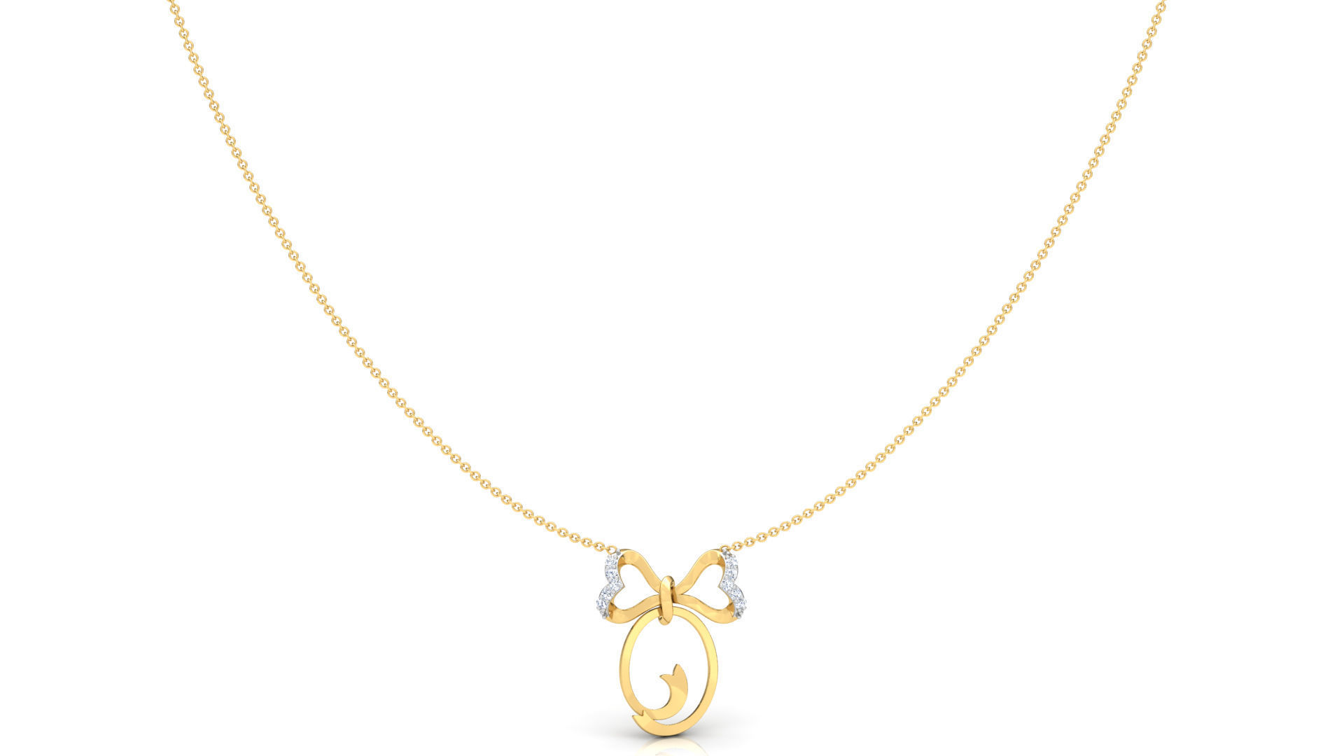 alphabet o pendant jewelry wedding silver printable diamond ring sterling luster necklace apparel platinum fashion white jewellery jewel gem print brilliant gold pendants 3D print model - Mito3D
