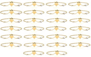 alphabets bracelet bijoux gemme or bague argent imprimable brillant diamant sterling mode beauté vêtements rubis boucle d'oreille vintag bijou engagement 3d print model - Mito3D