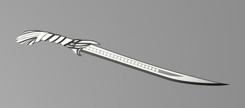 altair court lame assassins credo réplique soutenir cosplay arme collectionner épée dague couteau loisir diy 3d print model - Mito3D