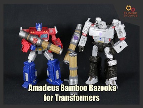 amadeus bamboo bazooka transformers weapons accessories addons games toys 3d print model - Mito3D