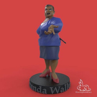 Amanda duvarcı batman dc süper kahraman karakter komik Süpermen oyuncaklar çizgi roman Kadın oyunlar viyola Davis James intihar squag Gunn Sanat heykeller 3d print model - Mito3D