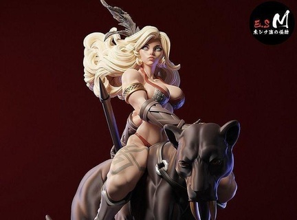 Amazonas ororomunroe dc héroe mujer personaje Arte maravilla esculturas 3d print model - Mito3D