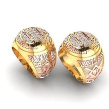 ring americano la joyería anillo joya el diamante compromiso gem los anillos 3d print model - Mito3D