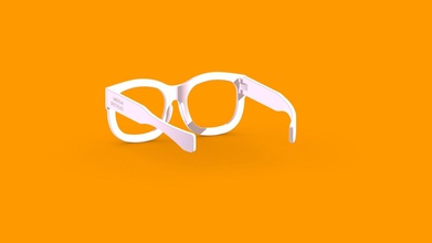 american spectacles 3d-printed wearable wayfarer eyeglasses sunglasses desktop eyewear fashion accessory technology clothing beauty shoe wear sunglass eye lens optic optical glasses 3d print model - Mito3D