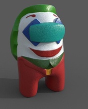 among us joker character amongus game games toys 3d print model - Mito3D