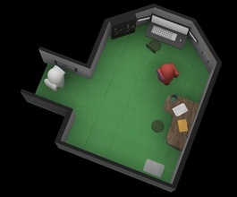 us seguridad habitación diorama juego azar modelo suspicaz juegos juguetes 3d print model - Mito3D