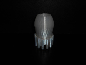 ânfora in coliseu partes desafio história vaso casa moderno arte projeto porcelana lírio 3d print model - Mito3D