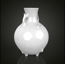 amphora amphore ancient roman vase container pot bin storage furniture houseware greek ceramic decor interior design house 3d print model - Mito3D