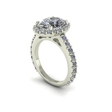 ana Catalina Hoyos Diamant Ring v1 Juwel Engagement Hochzeit Schmuck Silber Gold engagem Mode Sterling Anhänger Halskette Schönheit Ohrringe Ringe 3d print model - Mito3D
