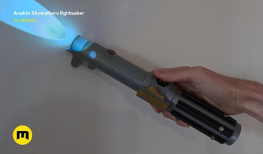 anakin gökyüzü yürüyüşçüleri ikinci ışın kılıcı star savaşlar jedi kılıç lazer eletrik parlamak bıçak ağzı vader bıçaklı silah enerji el feneri oyunlar oyuncaklar 3d print model - Mito3D