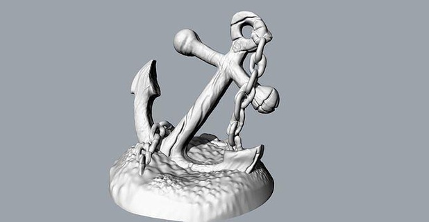anchor battlefield scene model animal characters game printable sculpture decorative goblin mage mesh electronic science fantasy character hobby diy mechanical parts 3d print model - Mito3D