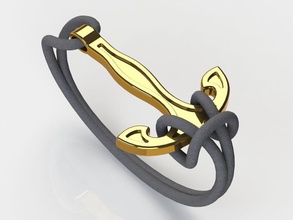 braccialetto accessori capi abbigliamento cinturino polso gioielleria fascino d'oro argento oro squillare personaggi cerchietto anatomia lavori solidi stampabile regalo gioiello braccialetti 3d print model - Mito3D