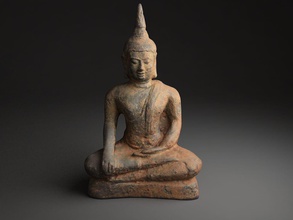 antik buda'lar 3d sanat buda dekor oyun tanrı modeller kopyalar taramalar heykel heykeller tayland heykelcik nadir 3d print model - Mito3D