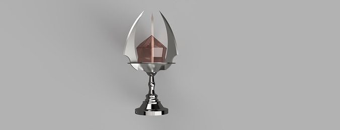antiguo lámpara impresión 3d electricidad original cristal diseño ligero hogar casa decoración 3D print model - Mito3D