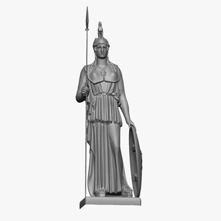 uralt römisch frauen soldat statue skulptur 3d klassisch drucken poly griechisch historisch kunst kulturell ägyptisch herr tot mächtig skulpturen 3d print model - Mito3D