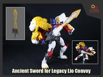 antiguo espada transformadores legado lio convoy juegos juguetes 3d print model - Mito3D