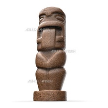 uralt totem cad design 3ds max azteken maya inkas idol ruine statue mexiko spieler latein amerika indisch skulptur stein holz kunst skulpturen 3d print model - Mito3D