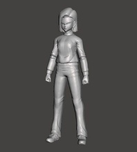 android 18 ejderha top süper 3d model dbs dbz ejder topu oyunlar oyuncaklar 3d print model - Mito3D