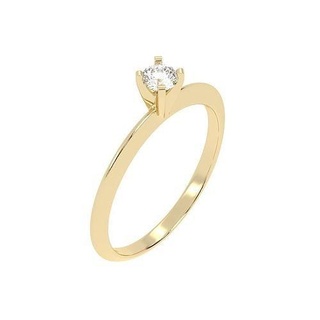 anel solitaire déformation 39 anneau bijoux anelleve or argent diamant anneaux bague art platine mariage bijou gemme brillant conception 3d print model - Mito3D