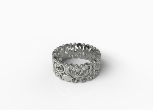 anello flamingo anel joalheria exótico esterlina imprimível tucano jóias casamento diamante argolas 3d print model - Mito3D