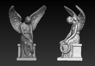 decorativo telaio fiori 3d modello scultura marmo arte arredamento antico sculture monumento scolpito classico legna barocco 3dmodel cnc architettonico deco pannello fiore 3d print model - Mito3D