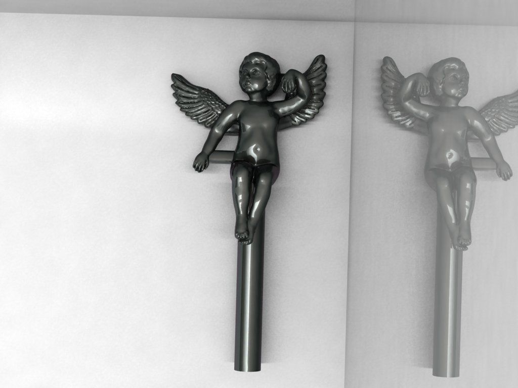 angel 4 sculpture statue statuette wing god cupid award monument valentine deity cherub jesu bible religiou cherubim christian icon gadzhisaid art sculptures 3D print model - Mito3D