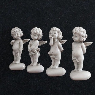 angel baby pendant jewelry sculpture cupidone 3dmodel heart wings printable art sculptures 3d print model - Mito3D
