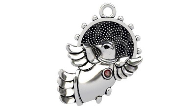 angel bird jewelry gems flight symbol world peace pendants 3d print model - Mito3D
