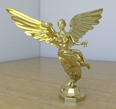 angel la independencia decor hollyday september15 angeldelaindependencia statue monument mexico homedecor house 3d print model - Mito3D