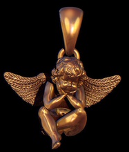 angel pendant jewelry 3d modelholidays christmas ornament modelcharacters mythological creatures mythical gods goddesses sculpture statue pendants 3d print model - Mito3D