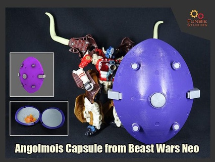 anglomois capsule transformers beast wars neo angolmois games toys 3d print model - Mito3D