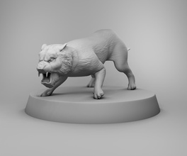 colère tigre sauvage zoo nature animal jungle 3dprinting 3dprintmodel science biologie 3d print model - Mito3D