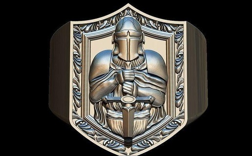 Anillo beyefendi Templario gerero la yaş medya Armadura Espada kılıç kuşağı Zırh Caballo yüzük şövalyesi takı yüzükler moda sterlin yazdırılabilir mücevher gümüş vintag platin kolye 3d print model - Mito3D