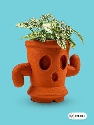 animal crossing gyroid planter pots animalcrossing nintendo 3d print 3dprint acnh animalcrossingnewhorizons game switch cute pot hobby diy 3D print model - Mito3D