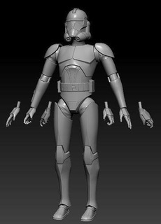 animated phase 2 ct 6 inch figure armor 3d files commando clone trooper infantry military op star wars theoldrepublic republic force delta blaster saber jedi order66 stormtrooper vader blackseries clonewars hobby diy 3d print model - Mito3D