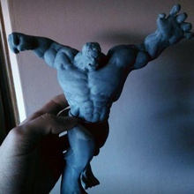 anime personagem hulk 3d projeto modelo impresso arquivo 3dprinted homem corpo 1 jogos brinquedos 3d print model - Mito3D