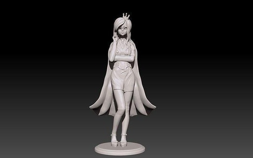 Anime Mädchen Charakter Haar Frisuren Manga Zahl Arzt figura Skulpturen Figur Spielzeug Skulptur Statue elegant aussehend Mode Kunst Süss 3d print model - Mito3D