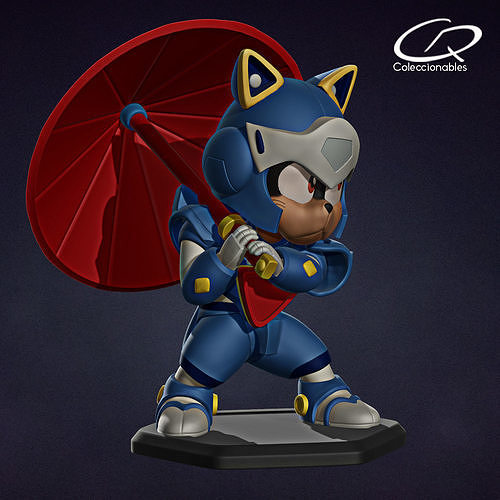 anime dizi samuray pizza kediler guido manga japonya animasyon serisi karikatür bilimkurgu mecha samuraipizzacats 3dprint 3dprintable fanart karakter kedi kahraman süper kahramanlar oyunlar oyuncaklar 3D print model - Mito3D