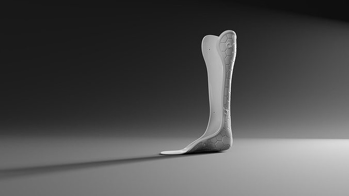 tobillo pie ortopédico fuego protésico médico pierna pasatiempo bricolaje diy 3d print model - Mito3D