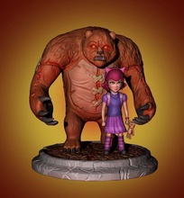 annie tibbers lol champions leagueoflegends monster bear magic actionfigure girl beast toy champion lolchampion game games toys 3d print model - Mito3D