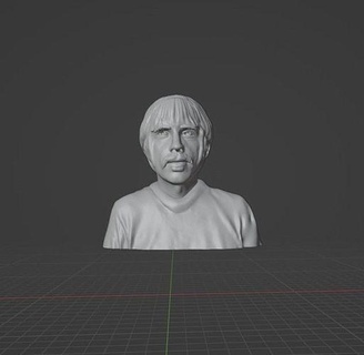 anthony kiedis american singer songwriter vocalist red hot chili peppers jimi hendrix jagger pinkfloyd rogerwaters axlrose ironmaiden morrison art sculptures 3d print model - Mito3D