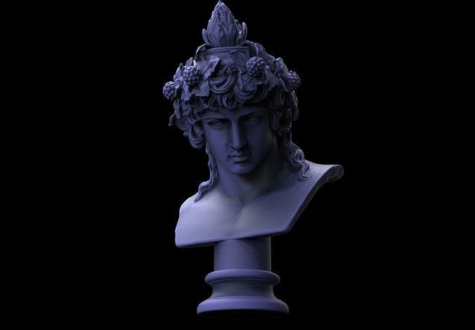 antinoo as dioniso storia statua fallimento antica greca arte storica classica replica figure collezione riproduzione hellenisticart civiltà antiche impero greco sculture storiche imperatore historicalcollectibles statueebusti 3D print model - Mito3D