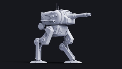 antlion keşif otomata yürüteç tank mekanik nöbetçi oyunlar oyuncaklar oyun aksesuarlar 3d print model - Mito3D