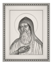 antoniy pecherskiy stl ikon ortodoks din antoni kilise ezmek güç metal kült tarih resim bas rahatlama sanat taramalar kopyalar 3d print model - Mito3D