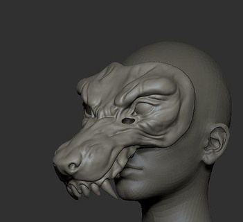 Anubis maske anatomi heykel hobi kendin yap 3d print model - Mito3D