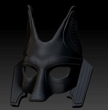 anubis masque visage tête egipt ancien cosplay soutenir loisir DIY personnage bit 3d print model - Mito3D