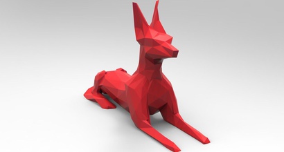 anubis escultura a arte interior artística cat egípcio esculturas 3d print model - Mito3D