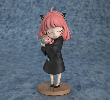 anya forger spy x family sculpture statue sculpt art figure anya anyaforger spyfamily spyxfamily cute anime manga family forger spy yor loid 3dprint sculptures  3d print model - Mito3D