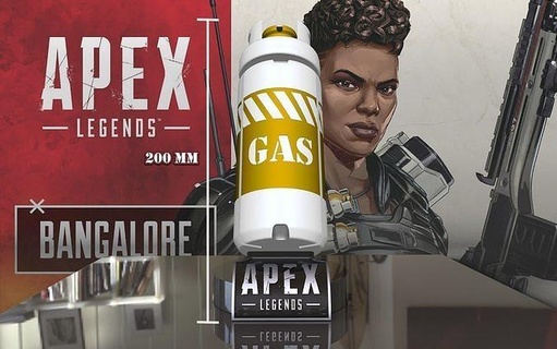 Apex Legenden Bangalore Gas Granate 3d Drucken ea Spiele Anzeige Kunst Dekoration Haus Dekor 3d print model - Mito3D